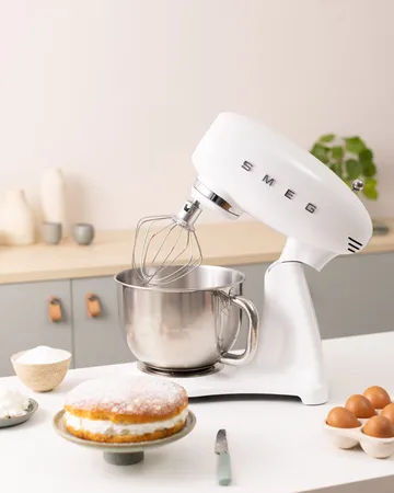 Smeg 50’s style keittiökone - Valkoinen, 1000 W, 4,8 l - Smeg