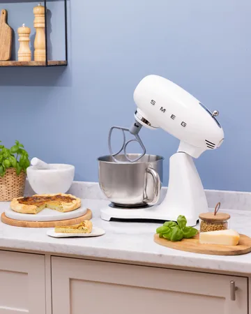 Smeg 50’s style keittiökone - Valkoinen, 1000 W, 4,8 l - Smeg