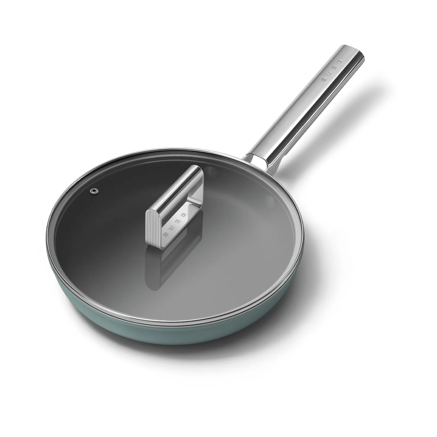 Smeg 50's style keraaminen paistinpannu Ø20 cm, Smaragdinvihreä Smeg