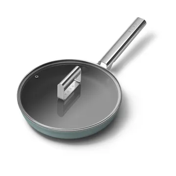 Smeg 50's style keraaminen paistinpannu Ø24 cm - Smaragdinvihreä - Smeg