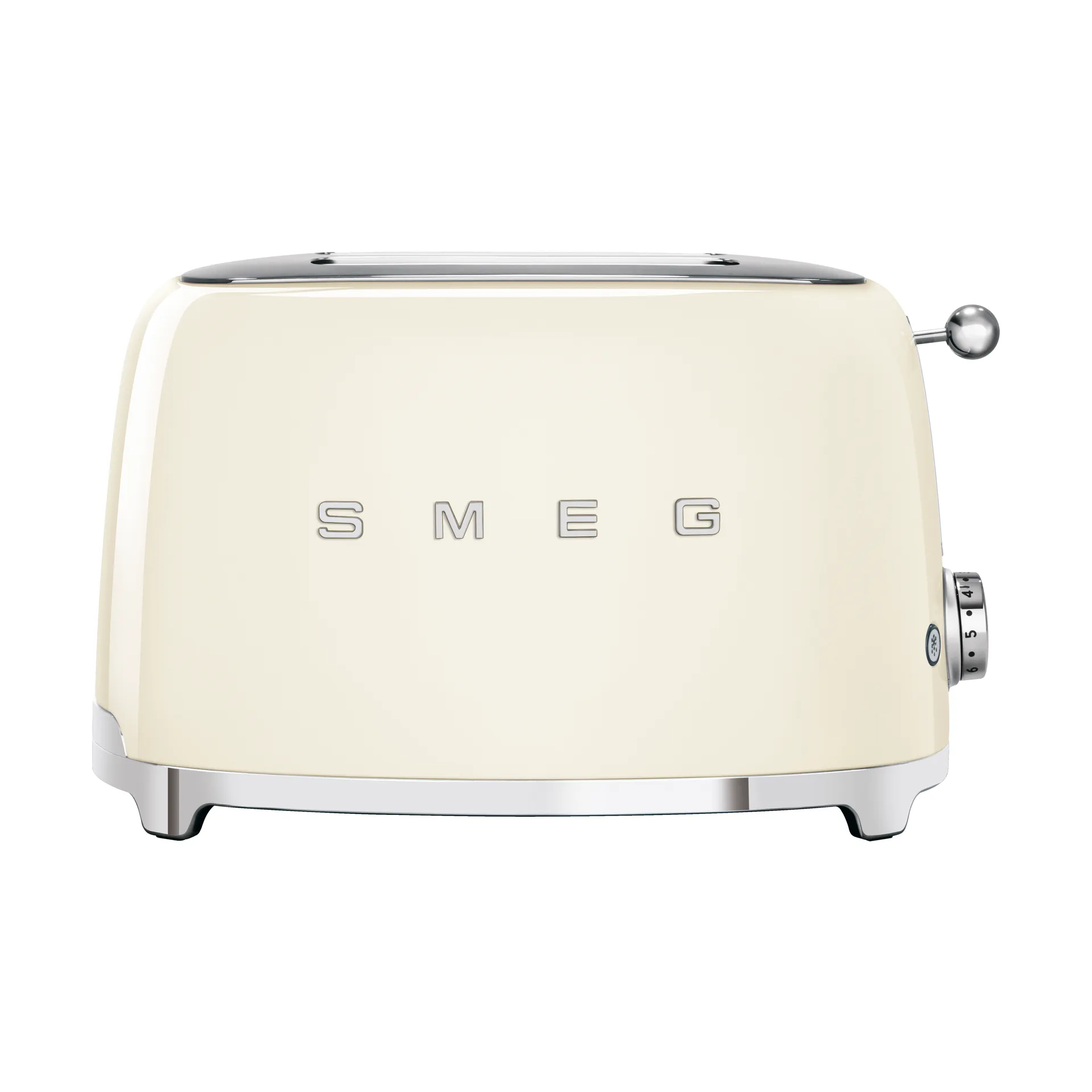 Smeg 50's Style leivänpaahdin 2 viipaletta, Kermanvalkoinen Smeg
