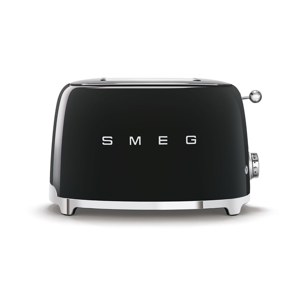 Smeg 50's Style leivänpaahdin 2 viipaletta Musta | Skandinaavinen Sisustus | Musta