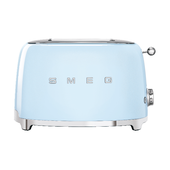 Smeg 50's Style leivänpaahdin 2 viipaletta Pastellinsininen