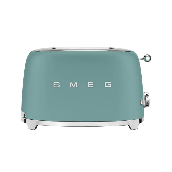 Smeg 50's Style leivänpaahdin 2 viipaletta - Smaragdinvihreä - Smeg