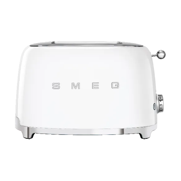 Smeg 50's Style leivänpaahdin 2 viipaletta, Valkoinen Smeg