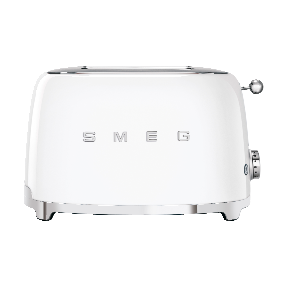 Smeg 50's Style leivänpaahdin 2 viipaletta Valkoinen