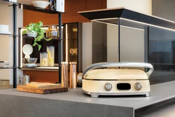 Smeg 50's Style monitoimigrilli - Creme korkeakiilto - Smeg