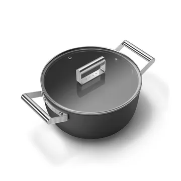 Smeg 50's style pata keraaminen Ø24 cm - Musta - Smeg