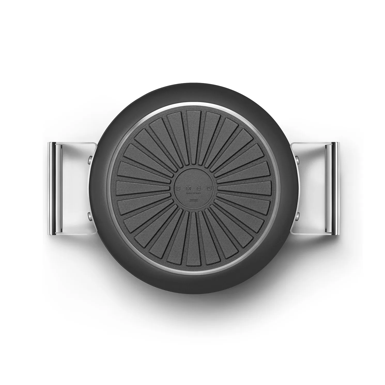 Smeg 50's style pata keraaminen Ø24 cm, Musta Smeg