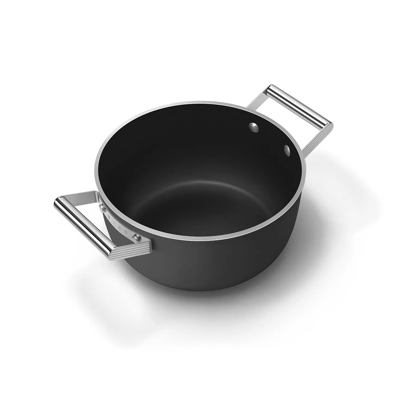 Smeg 50's style pata keraaminen Ø24 cm, Musta Smeg