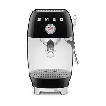 Smeg 50's style puolautomaattinen espressokone ECF03 - Musta - Smeg