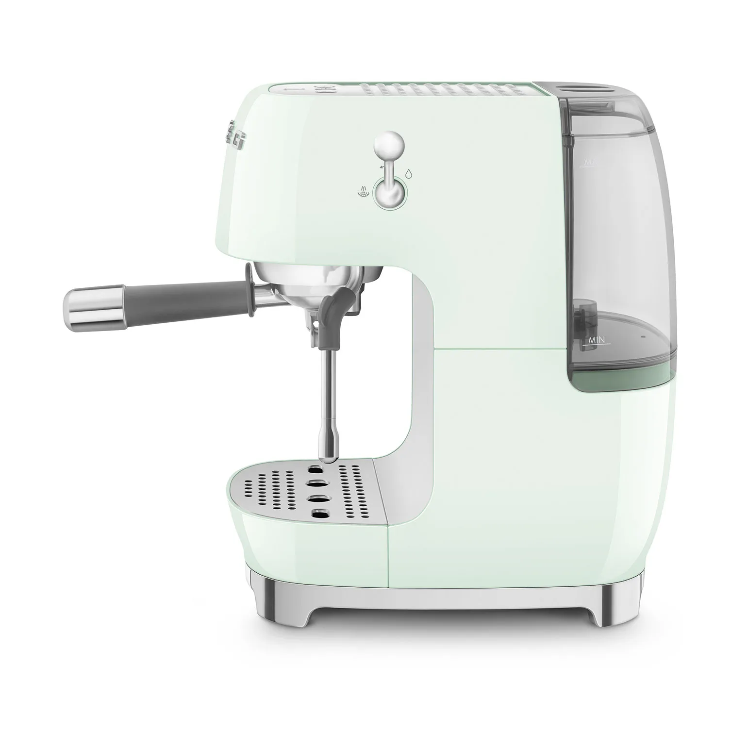 Smeg 50's style puolautomaattinen espressokone ECF03, Pastellinvihreä Smeg
