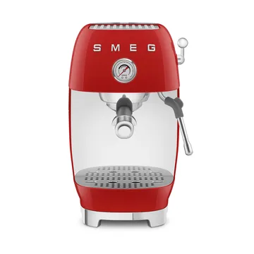 Smeg 50's style puolautomaattinen espressokone ECF03 - Punainen - Smeg