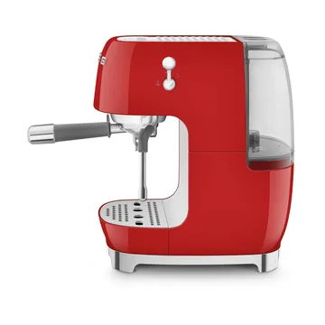 Smeg 50's style puolautomaattinen espressokone ECF03 - Punainen - Smeg