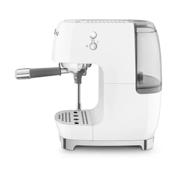 Smeg 50's style puolautomaattinen espressokone ECF03 - Valkoinen - Smeg