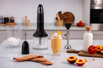 Smeg 50's Style sauvasekoitin setti 4 osaa - Musta - Smeg