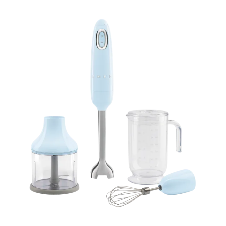 Smeg 50's Style sauvasekoitin setti 4 osaa - Pastell sininen - Smeg