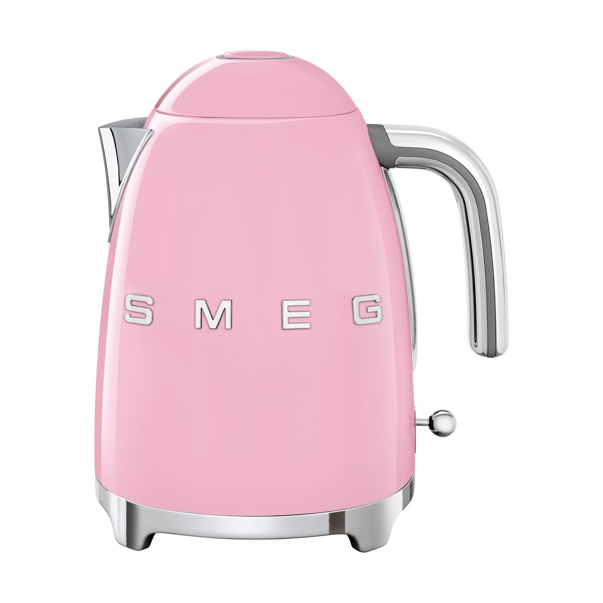 Smeg 50's Style vedenkeitin 1,7 L Rosa | Skandinaavinen Sisustus | Vaaleanpunainen