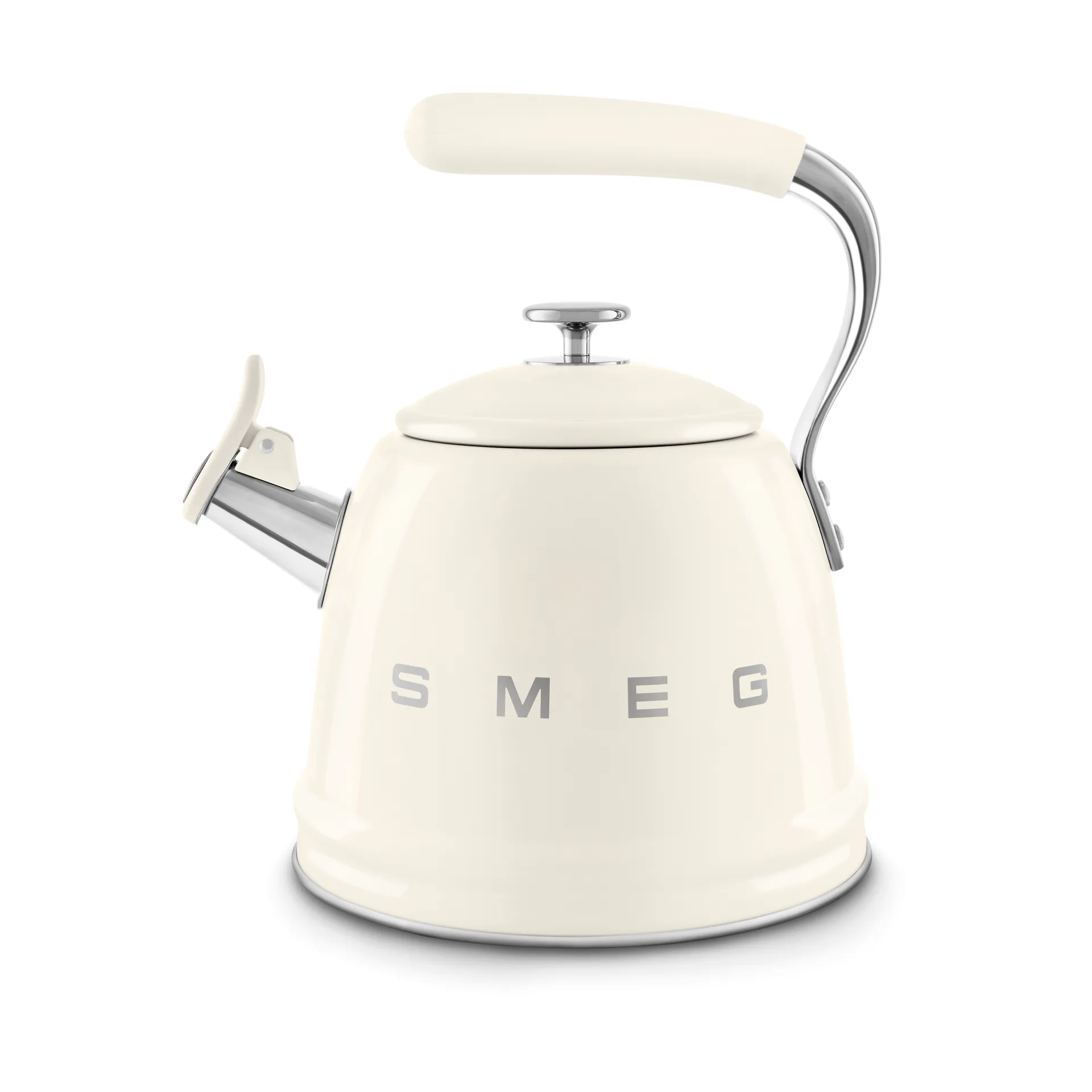 Smeg 50's Style vedenkeitin, jossa kuulutusääni, Kerma Smeg