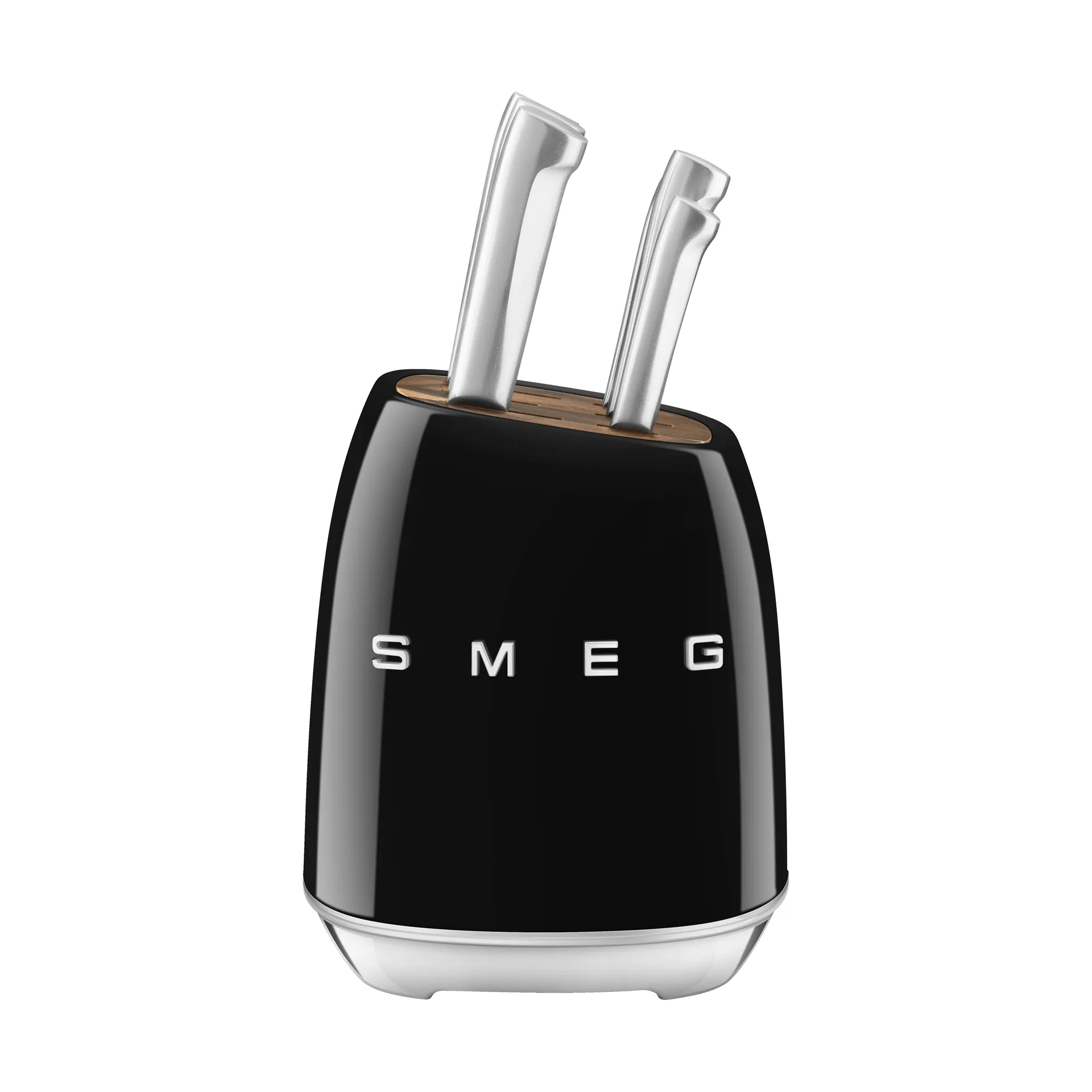Smeg 50's Style veitsi setti 7 osaa, Musta Smeg