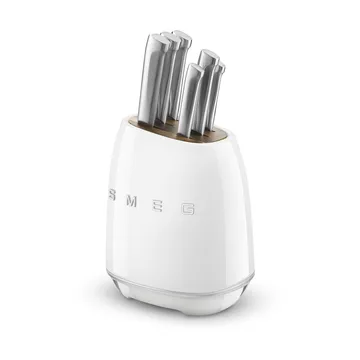 Smeg 50's Style veitsi setti 7 osaa - Valkoinen - Smeg