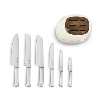 Smeg 50's Style veitsisarja 7 osaa - Kerma - Smeg