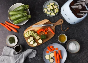 Smeg 50's Style veitsisarja 7 osaa - Pastell sininen - Smeg