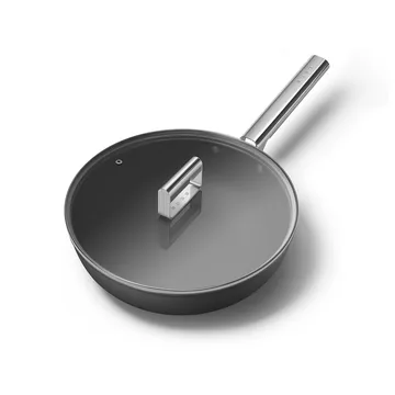 Smeg 50's style wokpannu keraaminen Ø30 cm - Musta - Smeg