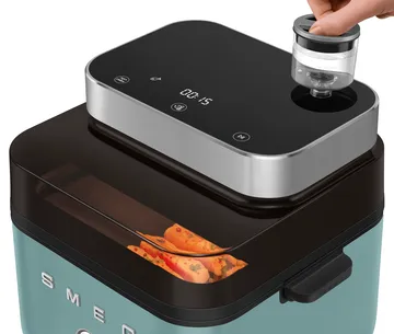 Smeg Air Fryer friteerauskeitin - Emerald green matta - Smeg