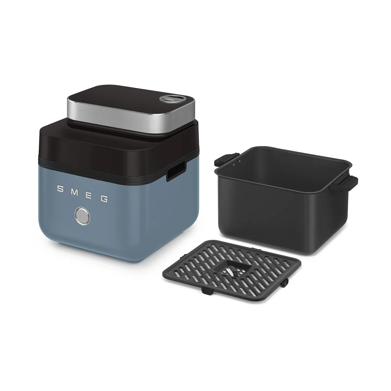 Smeg Air Fryer friteerauskeitin, Storm blue matt Smeg