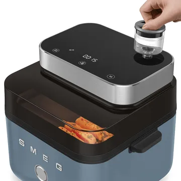 Smeg Air Fryer friteerauskeitin - Storm blue matt - Smeg
