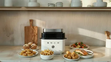 Smeg Air Fryer friteerauskeitin - Valkoinen matta - Smeg
