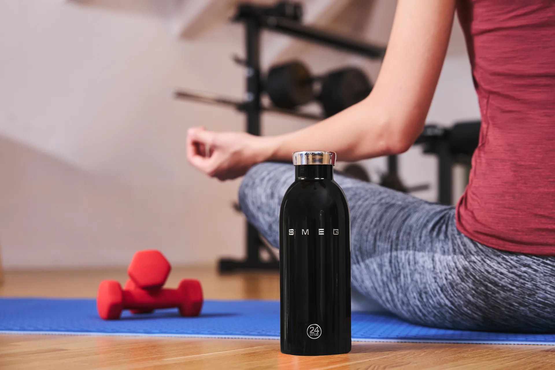 Smeg Clima termospullo, Musta, 0,5 l Smeg