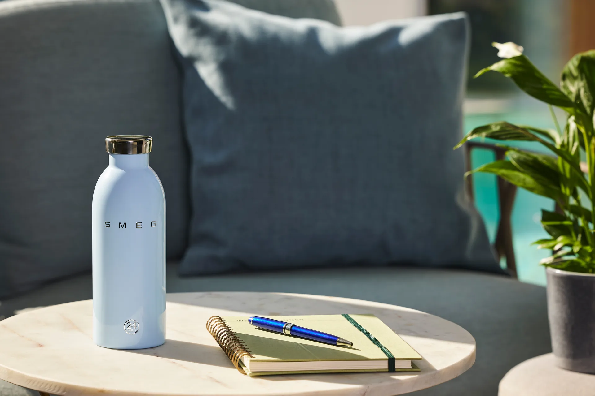 Smeg Clima termospullo, Pastellinsininen, 0,5 l Smeg