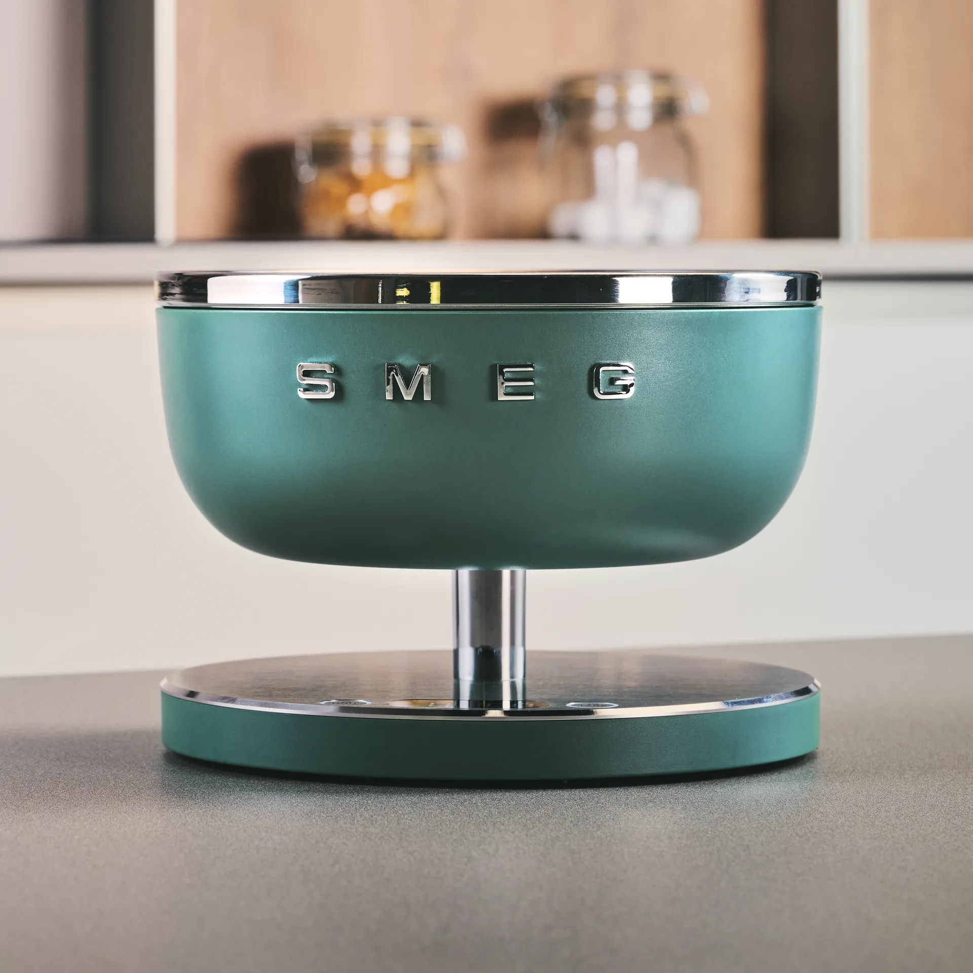 Smeg digitaalinen keittiövaaka, Smaragdinvihreä Smeg