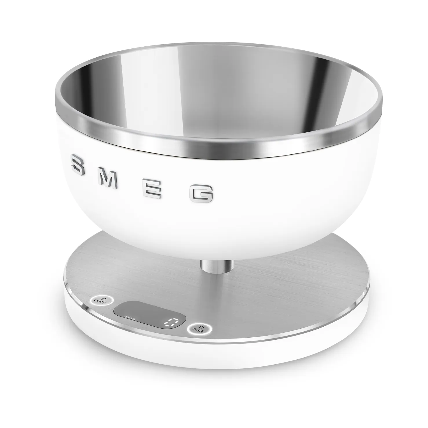 Smeg digitaalinen keittiövaaka, Valkoinen Smeg