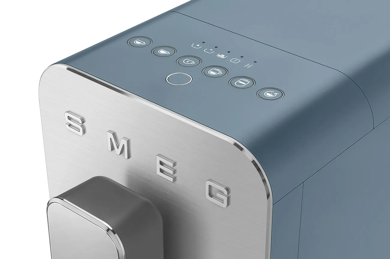 Smeg espressokone säiliöllä automaattinen, Stormsininen Smeg