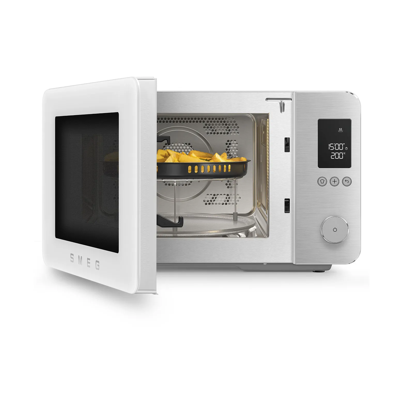 Smeg kiertoilmamikroaaltouuni, Valkoinen Smeg
