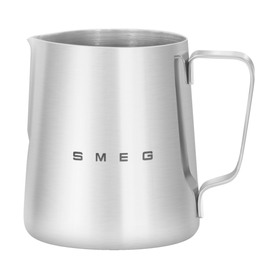 Smeg maitokannu 45 cl Hopea | Skandinaavinen Sisustus | Vesikannut & Karahvit | Hopeanvärinen