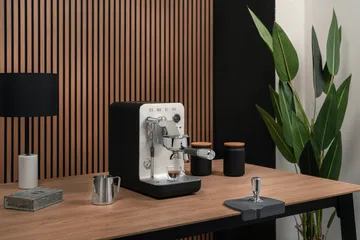 Smeg minipro espressokeitin - Musta - Smeg