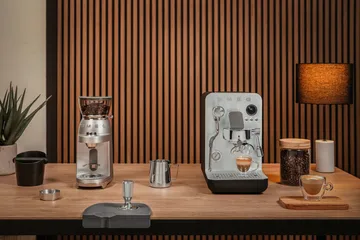 Smeg minipro espressokeitin - Musta - Smeg