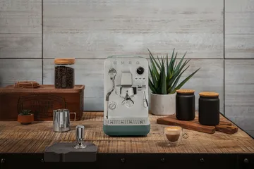 Smeg minipro espressokeitin - Smaragdinvihreä - Smeg