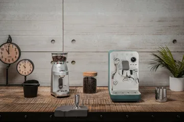 Smeg minipro espressokeitin - Smaragdinvihreä - Smeg