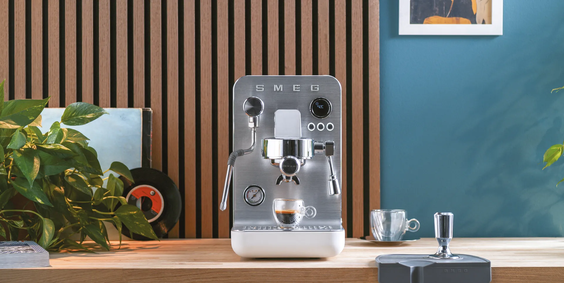 Smeg minipro espressokeitin, Valkoinen Smeg
