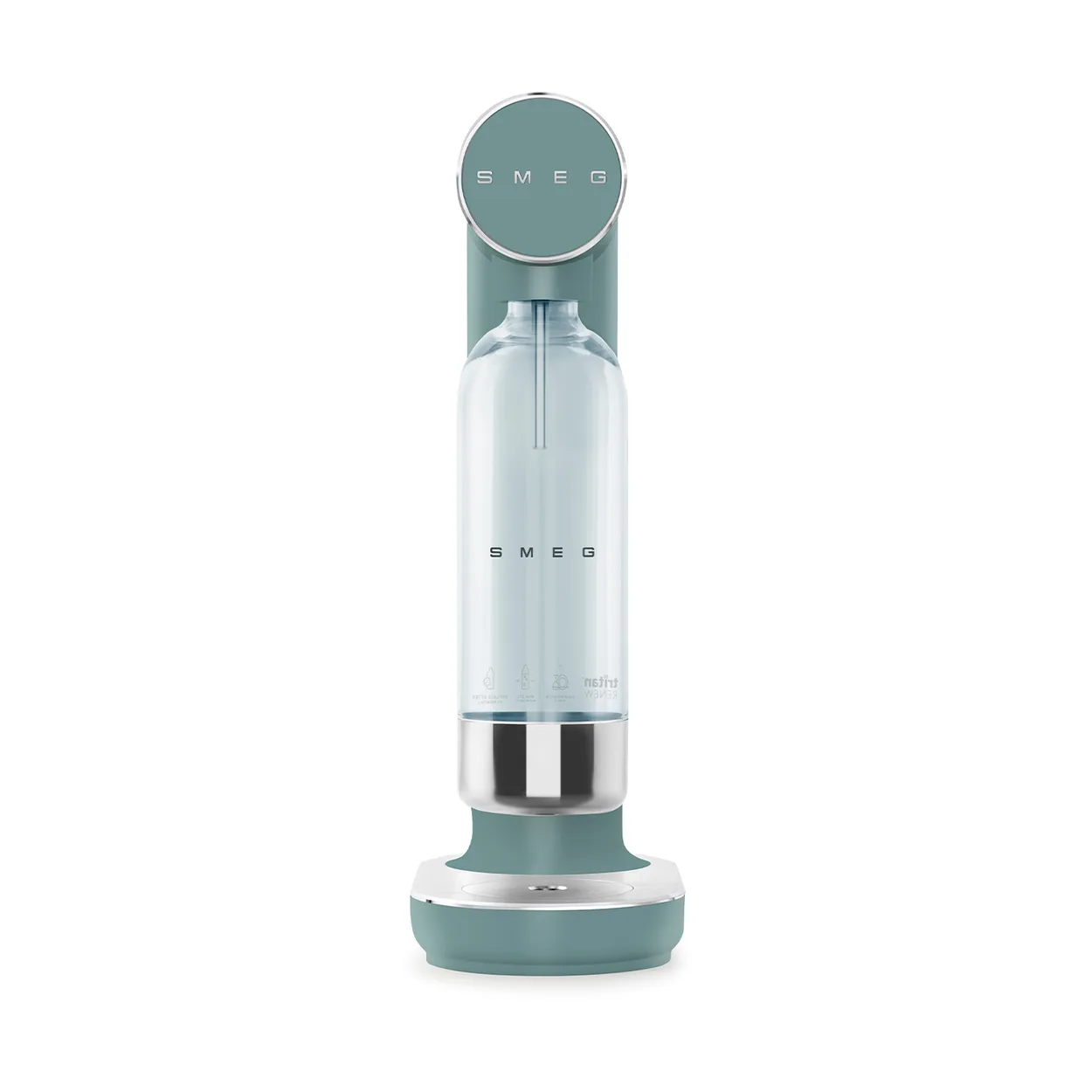 Smeg Sodamaker hiilihapotuslaite Smaragdinvihreä | Skandinaavinen Sisustus | Vihreä