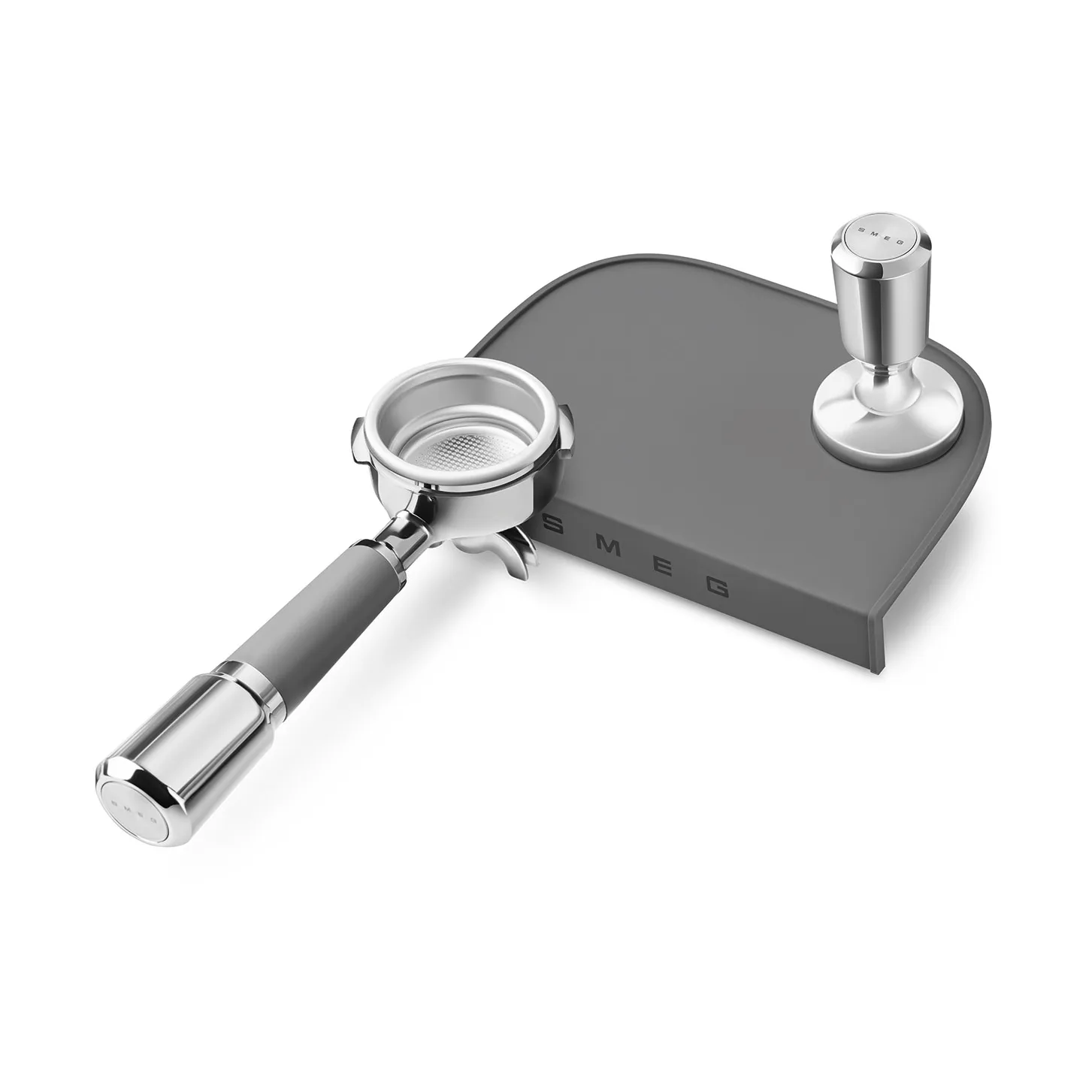 Smeg-tamperialusta, Harmaa Smeg