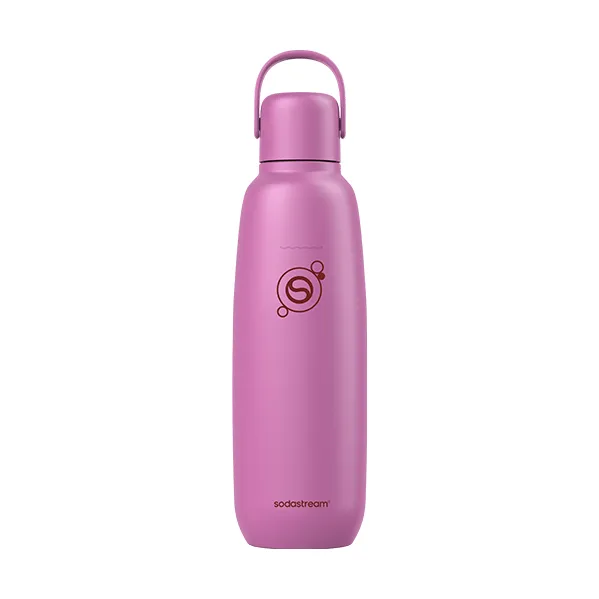 Fizz & Go -pullo, Guava-ruostumatonta terästä, 0,9 l Sodastream