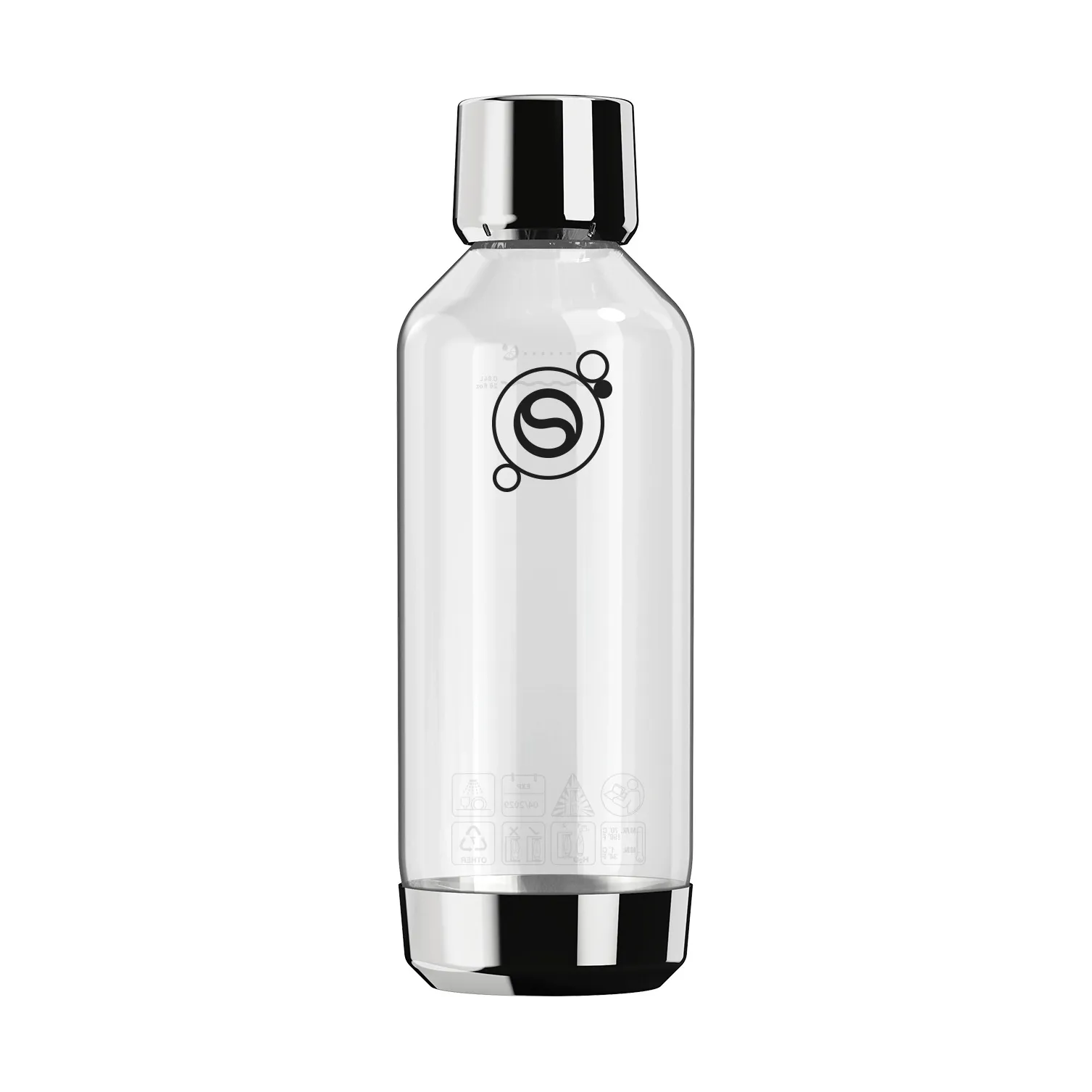 Fizz & Refresh pullo, Metalli, 1 l Sodastream