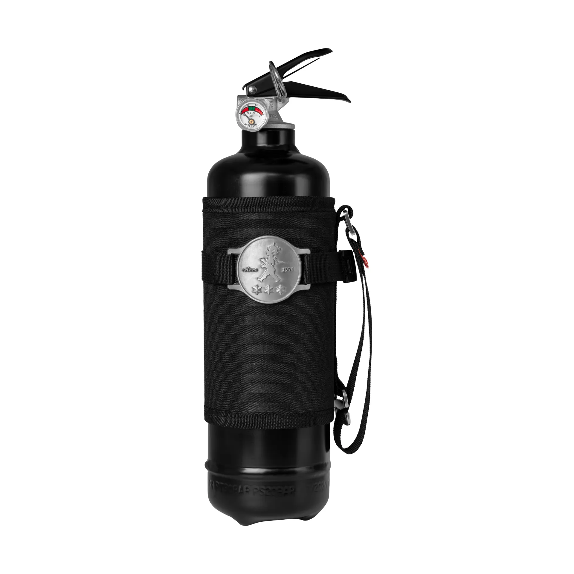 Solstickan jauhesammutin 1 kg, Outdoor edition, Musta Solstickan Design