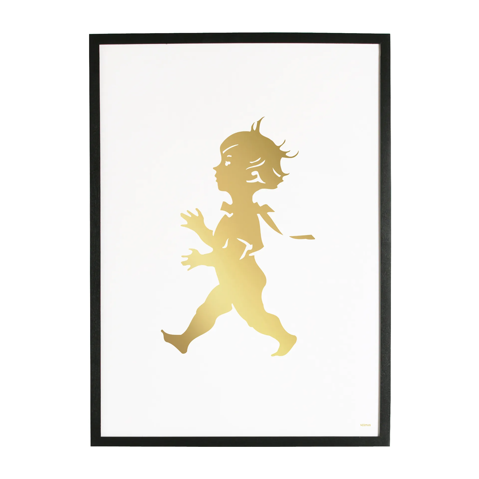 Solstickan juliste 50 x 70 cm, Kulta-valkoinen Solstickan Design